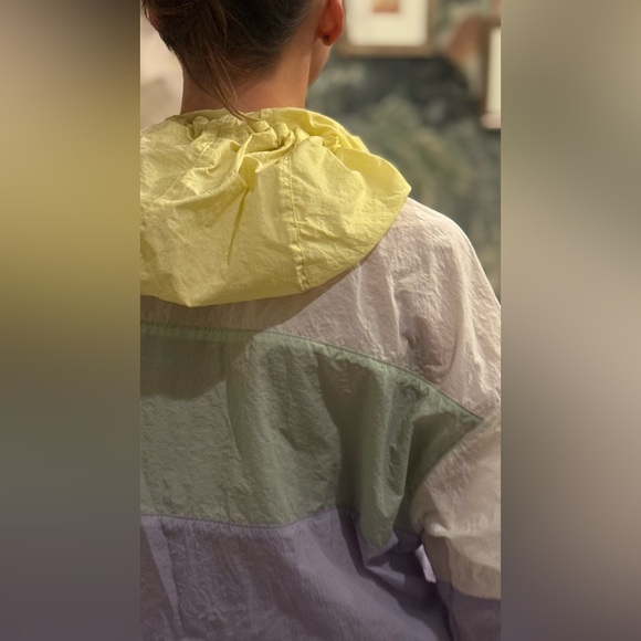 Free People / ASTR Neon Retro Sawyer Windbreaker Sweatshirt
Size: Small - Picture 8 of 12